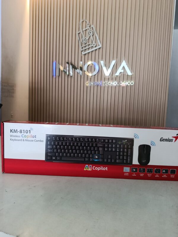 Combo inalámbrico Genius teclado y mouse